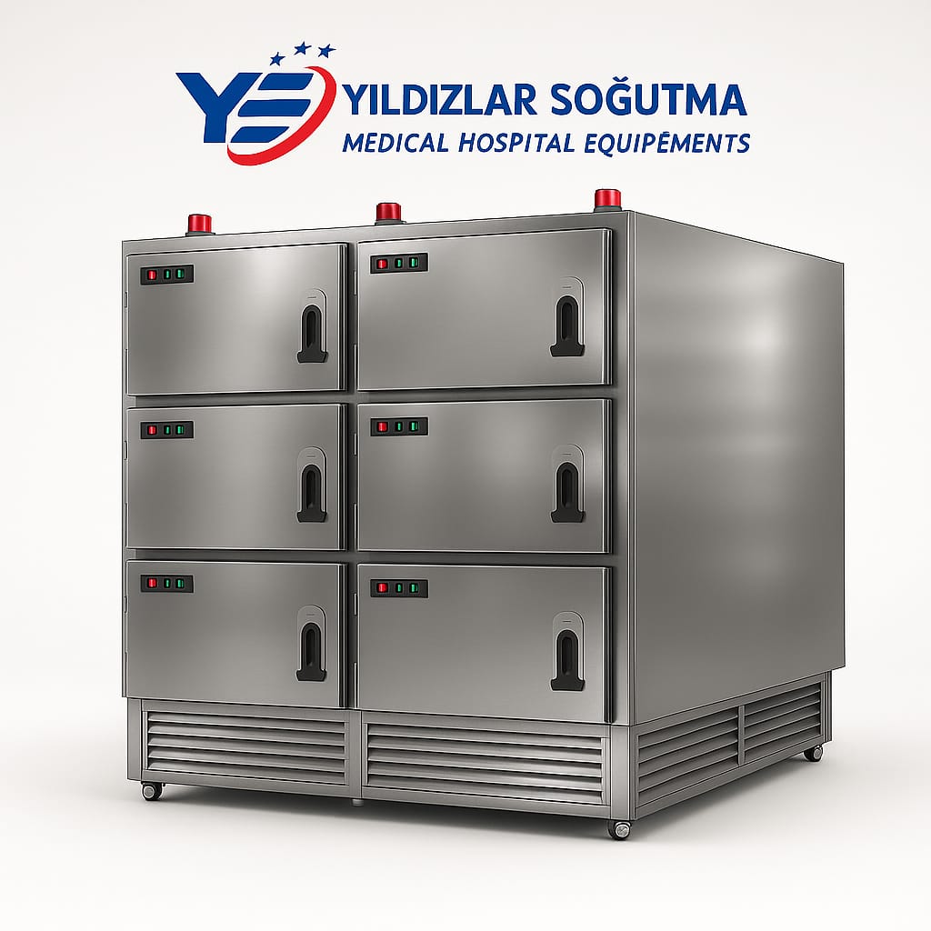 Yıldızlar Soğutma is an award-winning manufacturer of stainless hospital equipment, morgue systems, and forensic supplies—built for quality, safety, and trust. Export-ready support.