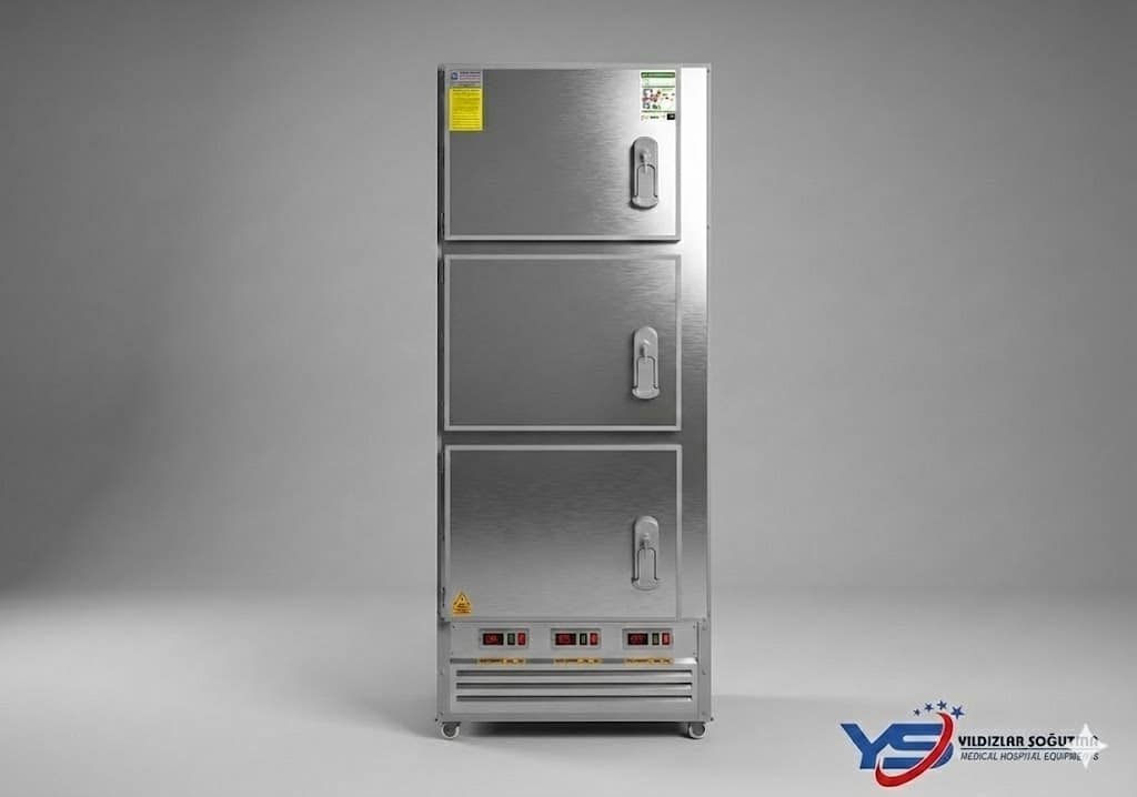 “3 Ünite, Maksimum Kapasite.” “Baştan Yükle, Hızlı Yönet.” “Kurumsal Güç: Çelik Konstrüksiyon.” “Yeni Nesil Soğutma, Kesintisiz Güven.” “Hijyen ve Dayanımın Profesyonel Standardı.”