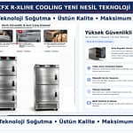 Hastane Tipi 3 Üniteli Morg | Dijital Kontrollü Morg Dolabı