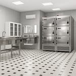 Üç üniteli morg soğutucu imalatı ve montajı. Dengeli sıcaklık dağılımı, düşük enerji tüketimi ve satış sonrası teknik servis desteği.