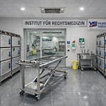 Sıvı Drenajlı Otopsi Masası