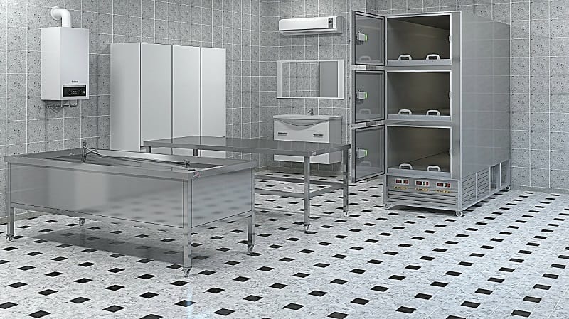 Özel Ölçü İki Üniteli Morg | Üretim ve Teknik Destek Adli tıp ve hastane standartlarına uygun morg ünitesi üretimi Yıldızlar Soğutma’da. Paslanmaz gövde, güçlü izolasyon, stabil sıcaklık; 1/2/3 kişilik kapasiteyle.