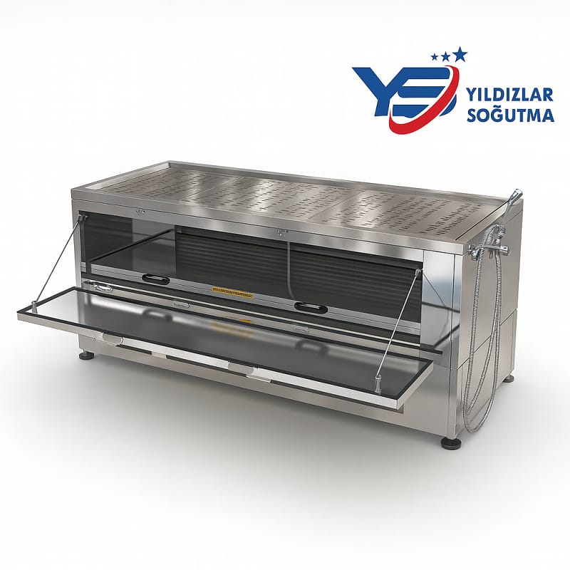 Cenaze Hizmetlerinde Profesyonellik ve Hijyen Bir Arada: Yıkama Üniteli Morglar Cenaze hizmetlerinin en hassas noktası, vefat edene duyulan saygı ve işlemlerin hijyenik koşullarda, sorunsuz bir şekilde gerçekleştirilmesidir. Yıldızlar Soğutma olarak, bu zorlu süreci kolaylaştırmak adına geliştirdiğimiz Yıkama Üniteli Morg sistemleri ile yanınızdayız.